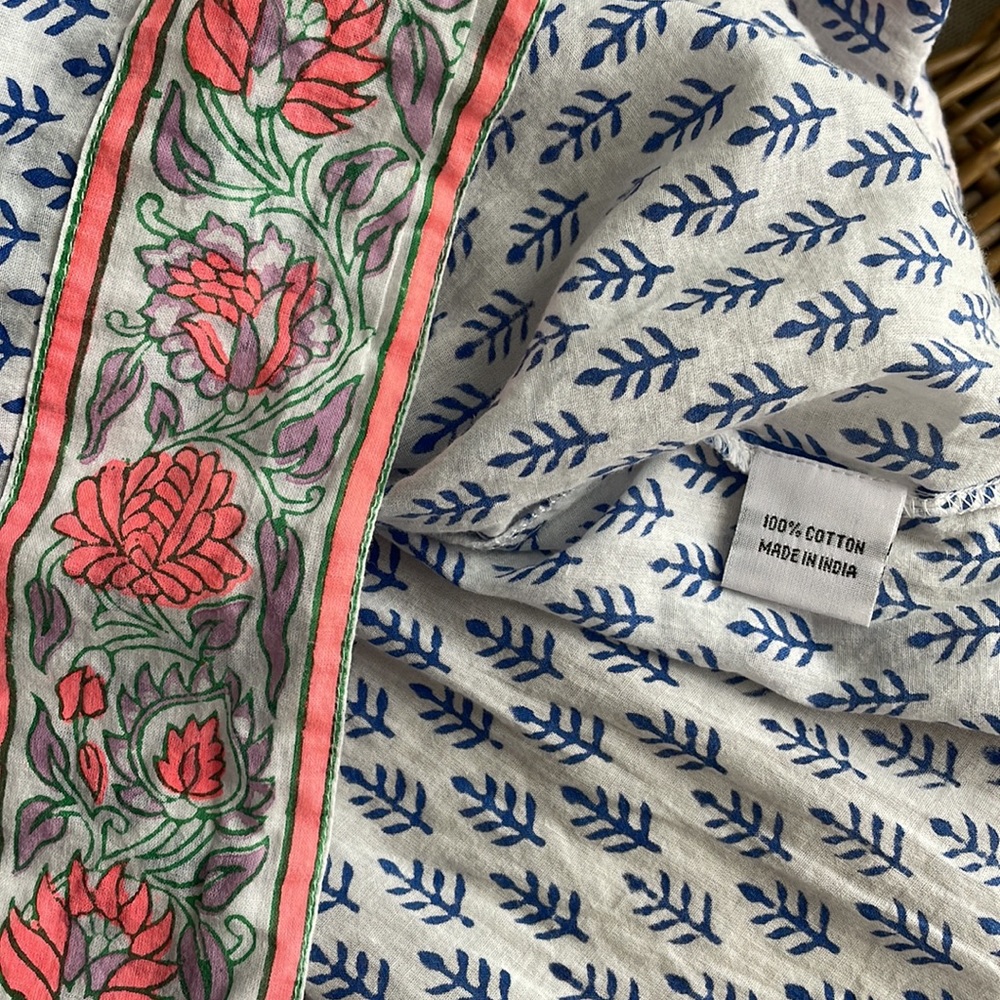 SZ Blockprints Cotton Cover Up Dress - Picture 7 of 7